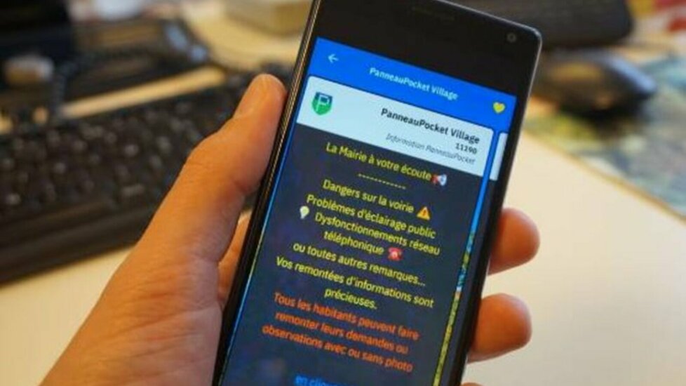 PANNEAU POCKET : Nouvelle application pour les administrés