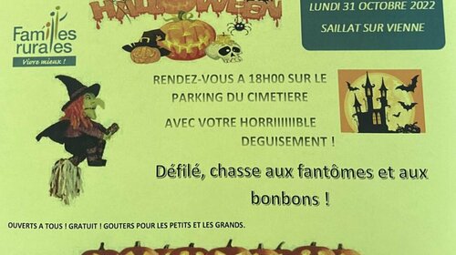 HALLOWEEN - FAMILLES RURALES